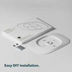 Smart Thermostat Trim Plate For Essential Smart Thermostat -Fire Place Store white ecobee thermostat lockboxes eb state7tpr 01 1f 1000