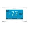Emerson Sensi Touch 7-day Programmable Wi-Fi Smart Thermostat With Touchscreen Color Display, C-wire Required - White