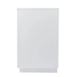 Southern Enterprises Luke 60 In. Electric Media Fireplace In White -Fire Place Store white finish southern enterprises freestanding electric fireplaces hd212845 40 1000