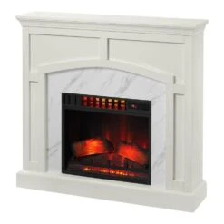 Fire Place Store 7 Fire Place Store -Fire Place Store white home decorators collection freestanding electric fireplaces 143597 a e1 1000