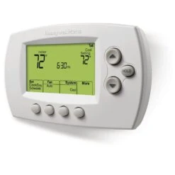 Smart Wi-Fi 7-Day Programmable Thermostat With Digital Backlit Display, Compatible With Alexa/Google Assistant