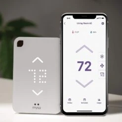 7-Day Smart Programmable Thermostat For Mini-Split Heat Pumps And Air Conditioners 14 7-Day Smart Programmable Thermostat For Mini-Split Heat Pumps And Air Conditioners -Fire Place Store white mysa programmable thermostats ac 1 0int01naus 4f 1000