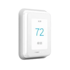7-Day Programmable Smart Thermostat With Smart Room Sensor -Fire Place Store white programmable thermostats rcht9610wfsw2005 w 44 1000