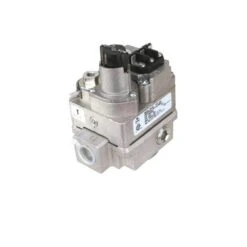 24-Volt 1/2 In. X 3/4 In. Gas Control Valve With Side Outlets Tapped And Plugged