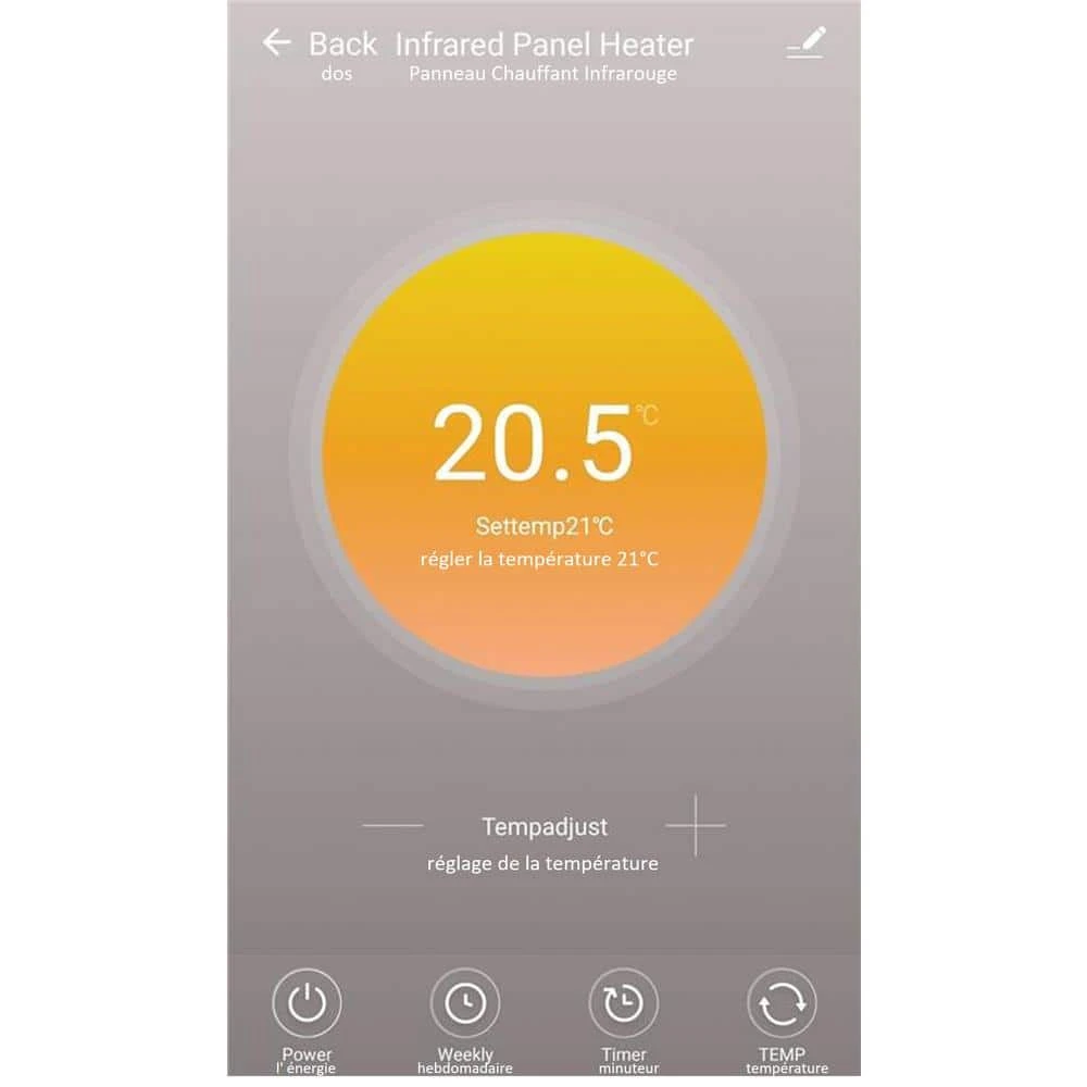 Plug-In Thermostat 7-Days Programmable Thermostat With Wi-Fi Capability And Smart Phone Connection For Portable Heaters 6 Plug-In Thermostat 7-Days Programmable Thermostat With Wi-Fi Capability And Smart Phone Connection For Portable Heaters - Image 6