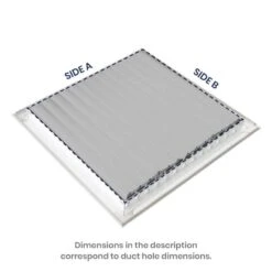 10 In. X 4 In. 1-Way Aluminum Ceiling Diffuser In White 4 10 In. X 4 In. 1-Way Aluminum Ceiling Diffuser In White -Fire Place Store whites aclaminaire registers grilles l cl 1 m 10x4 c3 1000