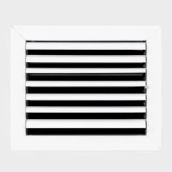 10 In. X 8 In. 1-Way Aluminum Ceiling Diffuser In White