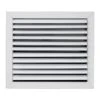 14 In. X 12 In. 1-Way Aluminum Ceiling Diffuser In White
