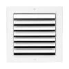 8 In. X 8 In. 1-Way Aluminum Ceiling Diffuser In White