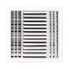 14 In. X 14 In. 3-Way Aluminum Ceiling Diffuser In White