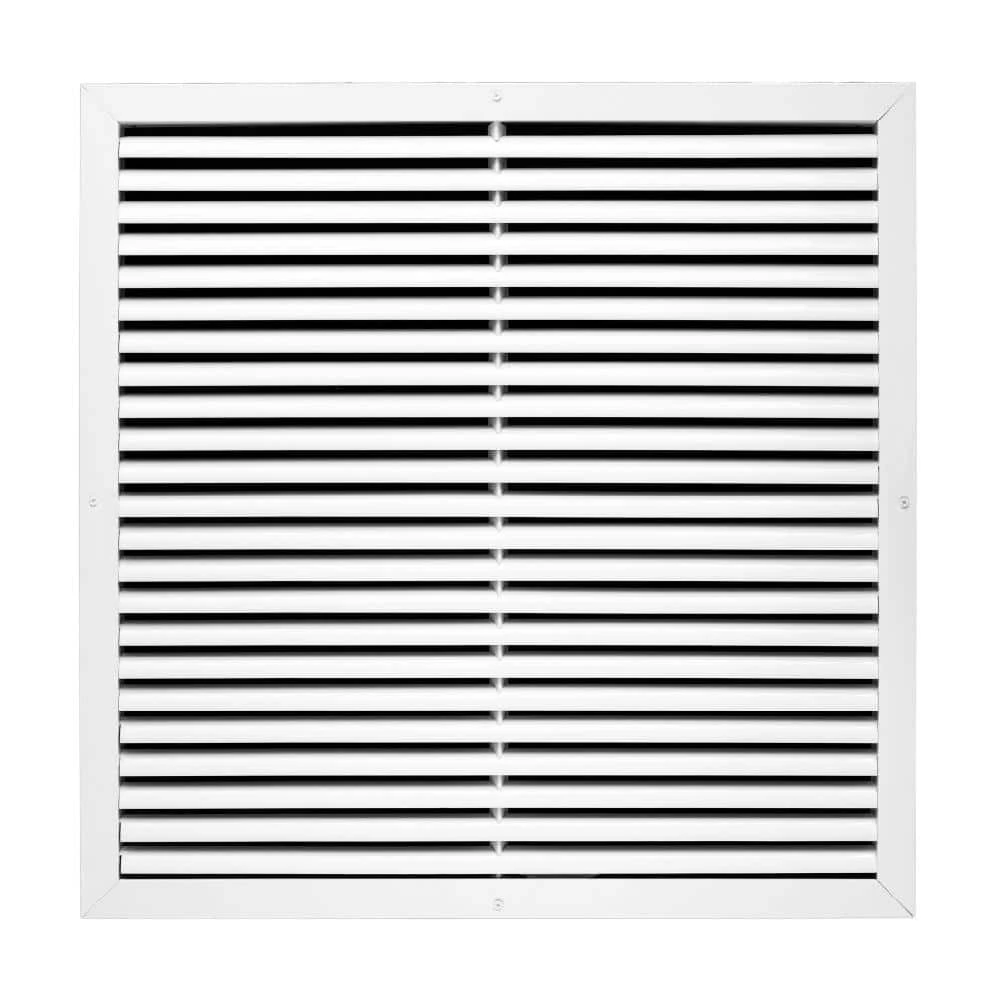 24 In. X 24 In. Aluminum Return Air Grille In White 1 24 In. X 24 In. Aluminum Return Air Grille In White