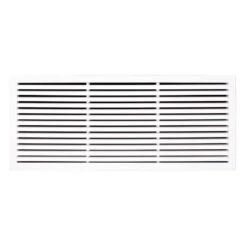 36 In. X 14 In. Aluminum Return Air Grille In White