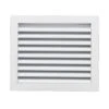 14 In X 12 In Aluminum Return Air Grille In White
