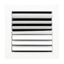 12 In. X 12 In. 2-Way Aluminum Ceiling Diffuser In White