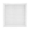 24 In. X 24 In. Aluminum Return Air Filter Grille In White