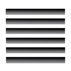 12 In. X 12 In. Aluminum Wall And Ceiling Linear Slot Diffuser In White