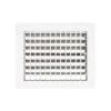 8 In. X 8 In. Aluminum Wall And Ceiling Linear Slot Diffuser In White