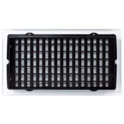 12 In. X 6 In. White Steel Scroll Wall And Ceiling Register -Fire Place Store whites decor grates registers grilles s612w wh 66 1000