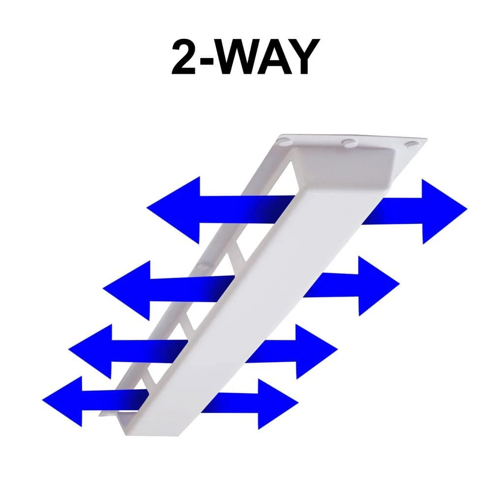 Commercial 2-Way Air Deflector Cover For Linear Diffuser 2 Commercial 2-Way Air Deflector Cover For Linear Diffuser - Image 2