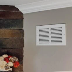 10 In. X 6 In. Steel Return Air Grille In White 13 10 In. X 6 In. Steel Return Air Grille In White -Fire Place Store whites everbilt registers grilles 71 11006wh 31 1000