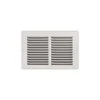 10 In. X 6 In. Steel Return Air Grille In White