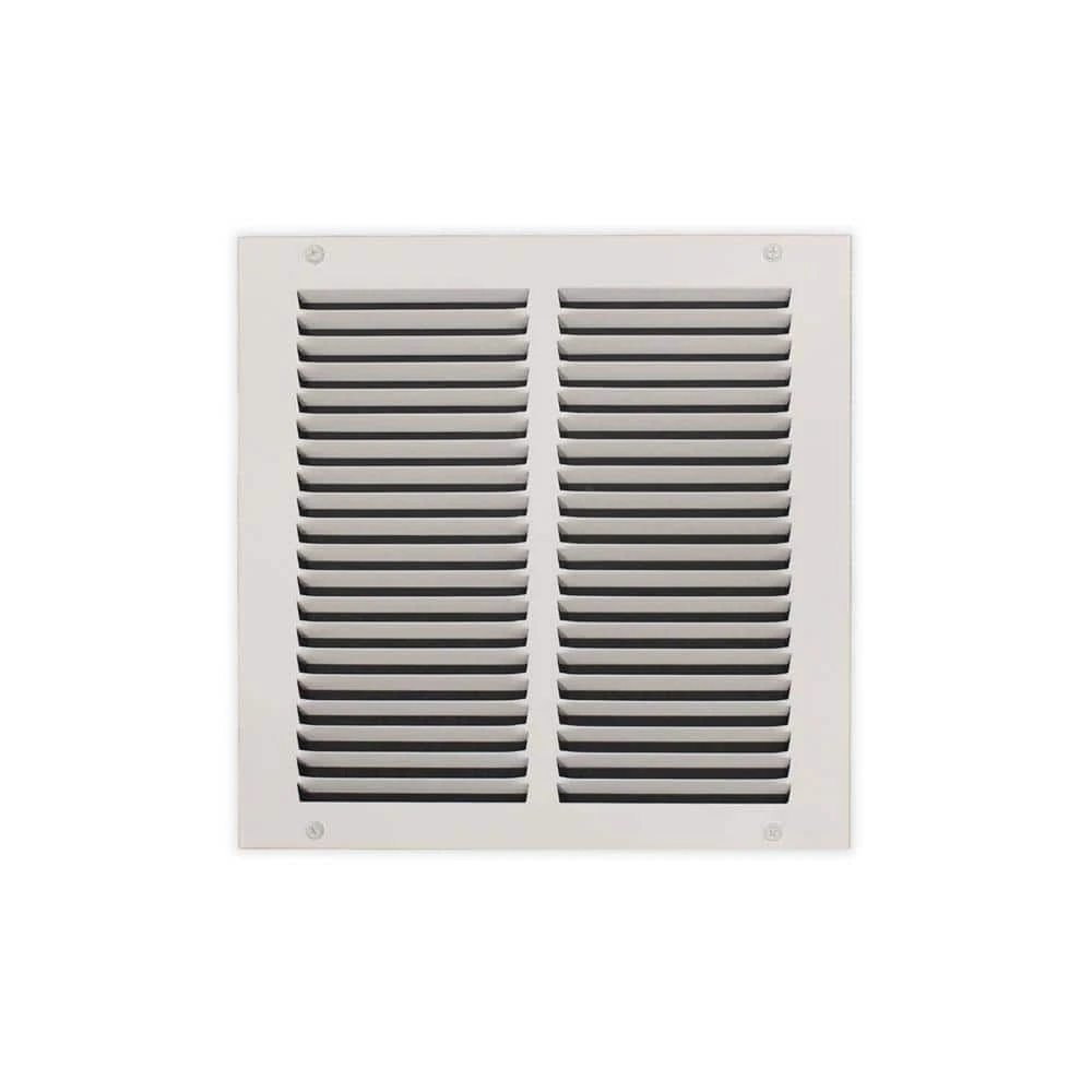 10 In. X 10 In. Steel Return Air Grille In White 1 10 In. X 10 In. Steel Return Air Grille In White
