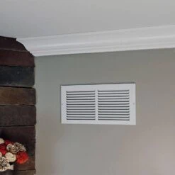 14 In. X 6 In. Steel Return Air Grille In White 13 14 In. X 6 In. Steel Return Air Grille In White -Fire Place Store whites everbilt registers grilles 71 11406wh 31 1000