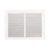 14 In. X 10 In. Steel Return Air Grille In White