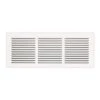 18 In. X 6 In. Steel Return Air Grille In White