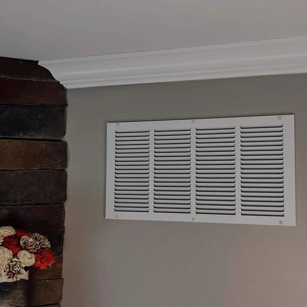 20 In. X 10 In. Steel Return Air Grille In White 7 20 In. X 10 In. Steel Return Air Grille In White - Image 7