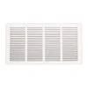 20 In. X 10 In. Steel Return Air Grille In White