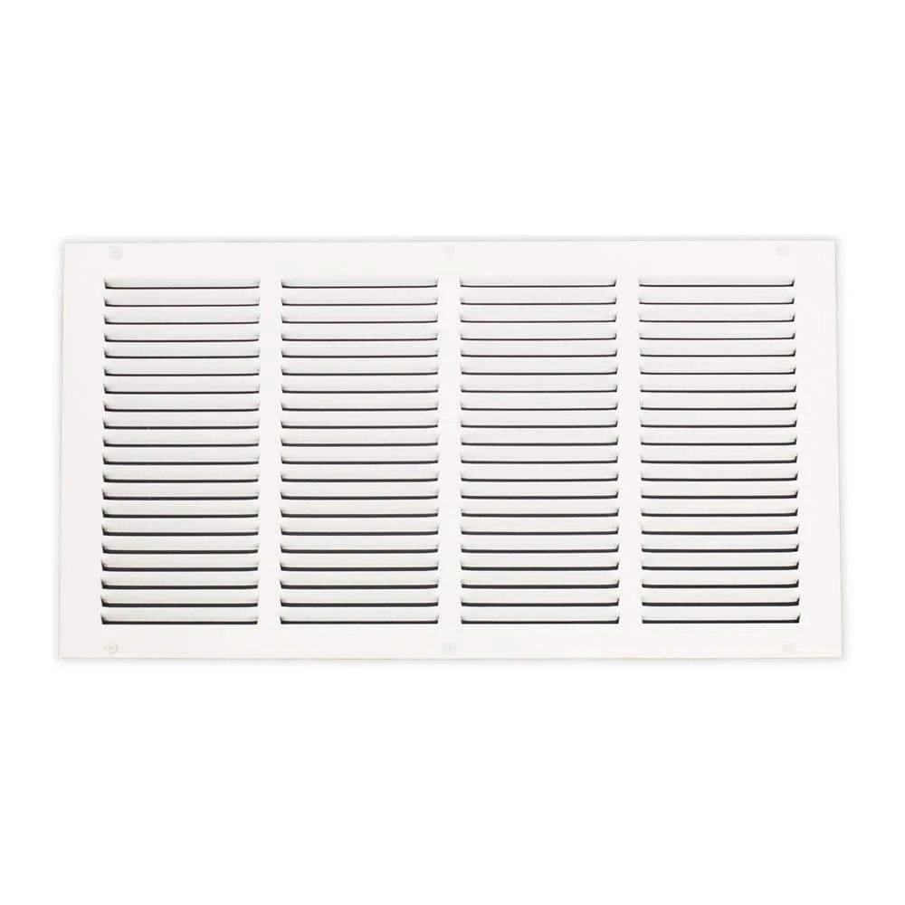 20 In. X 10 In. Steel Return Air Grille In White 1 20 In. X 10 In. Steel Return Air Grille In White