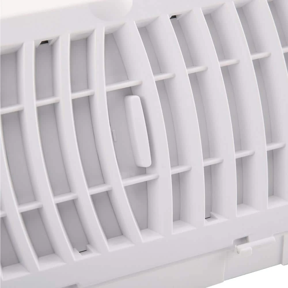 15 In. 3-Way Plastic Baseboard Diffuser Supply In White 5 15 In. 3-Way Plastic Baseboard Diffuser Supply In White - Image 5