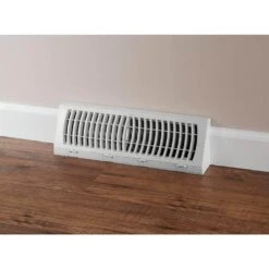 15 In. 3-Way Plastic Baseboard Diffuser Supply In White 14 15 In. 3-Way Plastic Baseboard Diffuser Supply In White -Fire Place Store whites everbilt registers grilles e115swp fa 1000
