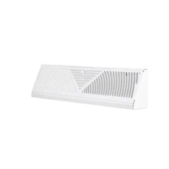 18 In. 3-Way Steel Baseboard Diffuser Supply In White 11 18 In. 3-Way Steel Baseboard Diffuser Supply In White -Fire Place Store whites everbilt registers grilles e118sw 4f 1000