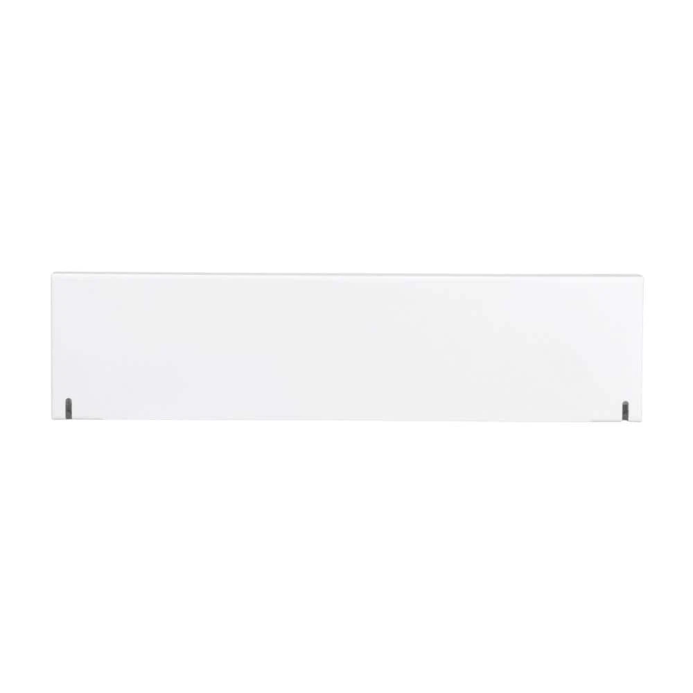 18 In. 3-Way Steel Baseboard Diffuser Supply In White 7 18 In. 3-Way Steel Baseboard Diffuser Supply In White - Image 7
