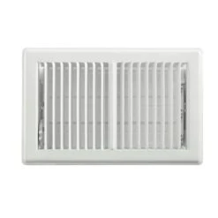 6 In. X 10 In. 2-Way Steel Floor Register In White -Fire Place Store whites everbilt registers grilles e150mw06x10 44 1000