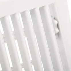 6 In. X 10 In. 2-Way Steel Floor Register In White -Fire Place Store whites everbilt registers grilles e150mw06x10 a0 1000