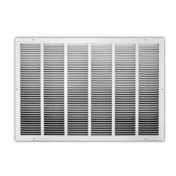 30 In. X 20 In. White Return Air Grille