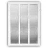 14 In. X 20 In. Steel Return Air Grille In White