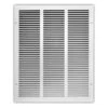 16 In. X 20 In. Steel Return Air Grille In White