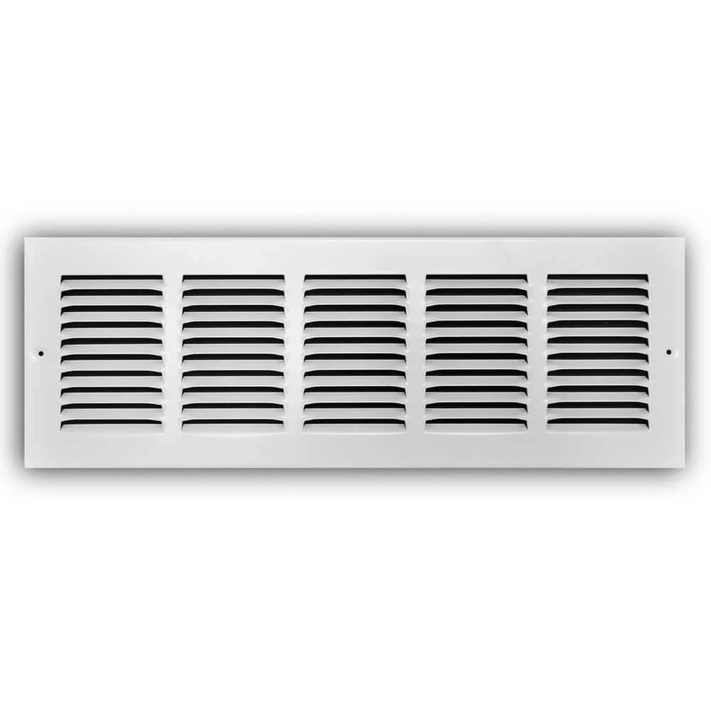 20 In. X 6 In. Steel Return Air Grille In White 1 20 In. X 6 In. Steel Return Air Grille In White