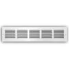 24 In. X 4 In. White Return Air Grille