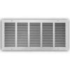 24 In. X 10 In. Steel Return Air Grille In White