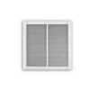 14 In. X 14 In. Return Air Grille 1/3 In. Spacing White