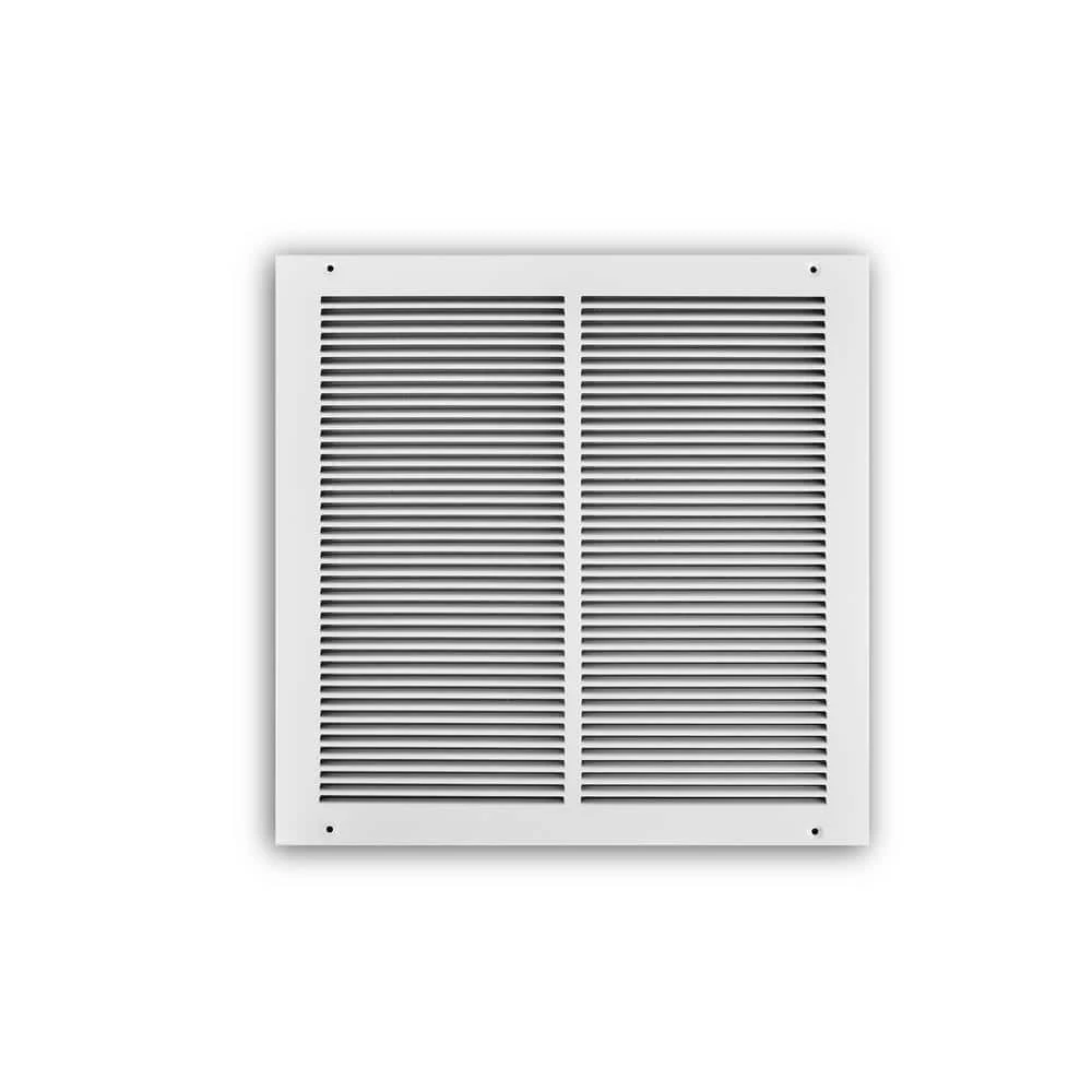 14 In. X 14 In. Return Air Grille 1/3 In. Spacing White 1 14 In. X 14 In. Return Air Grille 1/3 In. Spacing White
