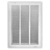 14 In. X 20 In. Steel Return Air Filter Grille In White