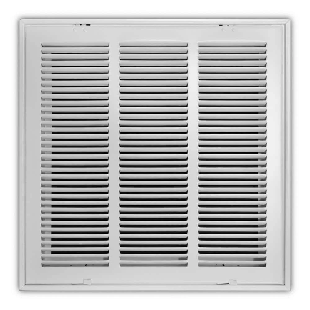 16 In. X 16 In. Steel Return Air Filter Grille In White 1 16 In. X 16 In. Steel Return Air Filter Grille In White