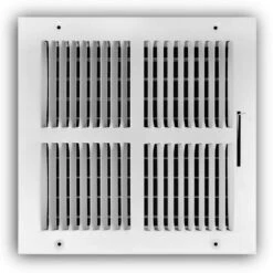 10 In. X 10 In. 2-Way Wall/Ceiling Register