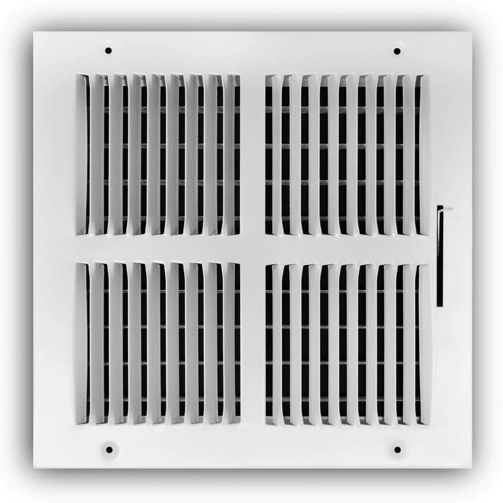 10 In. X 10 In. 2-Way Wall/Ceiling Register 1 10 In. X 10 In. 2-Way Wall/Ceiling Register